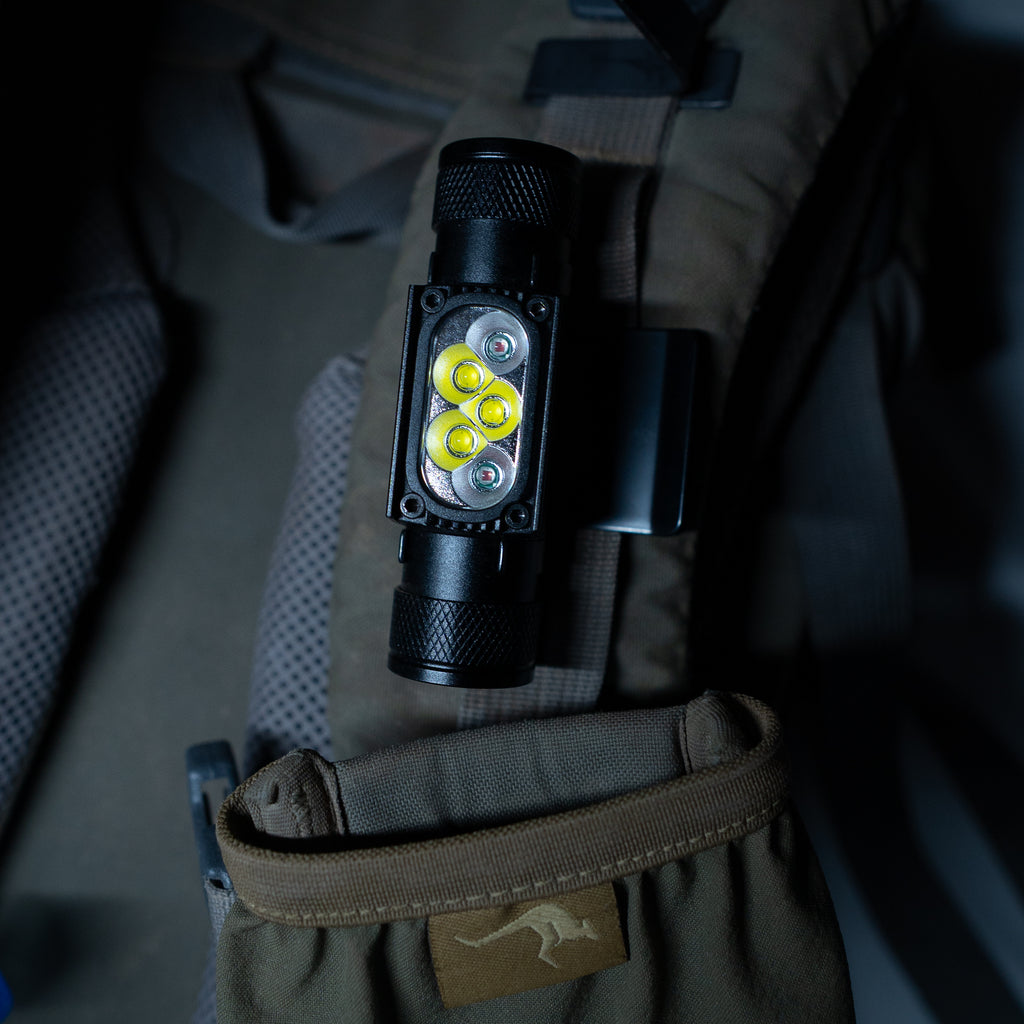 Headlamp Hat/Backpack Clip