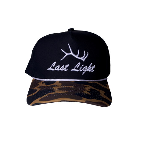 Blackout Camo Rope Hat