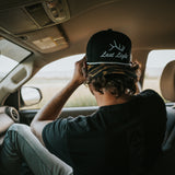 Blackout Camo Rope Hat
